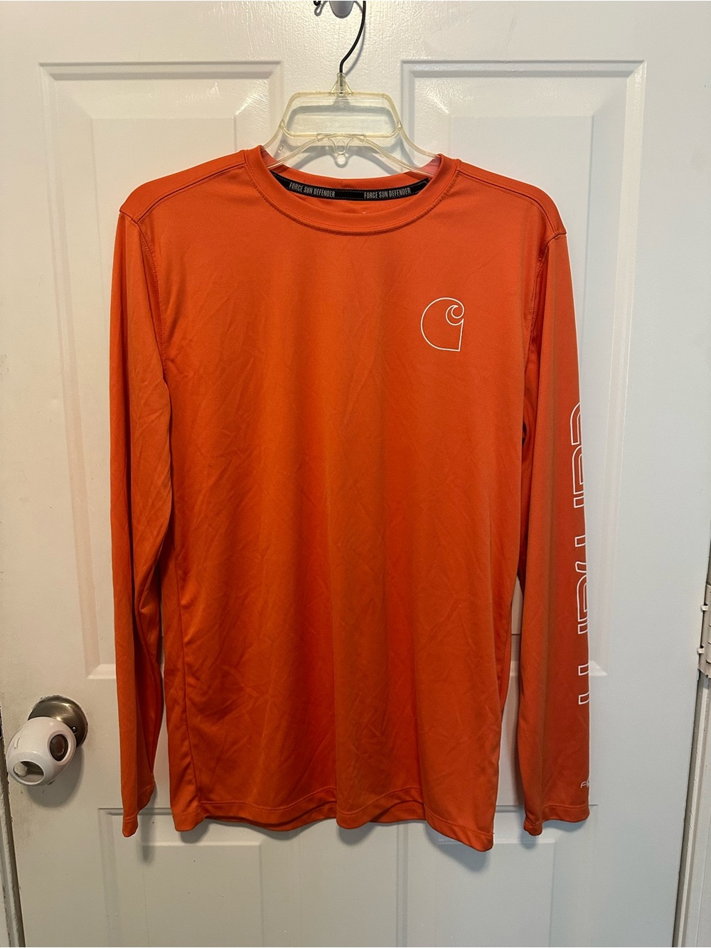 Carhartt Men's Long-Sleeve Performance Shirt - Orange
